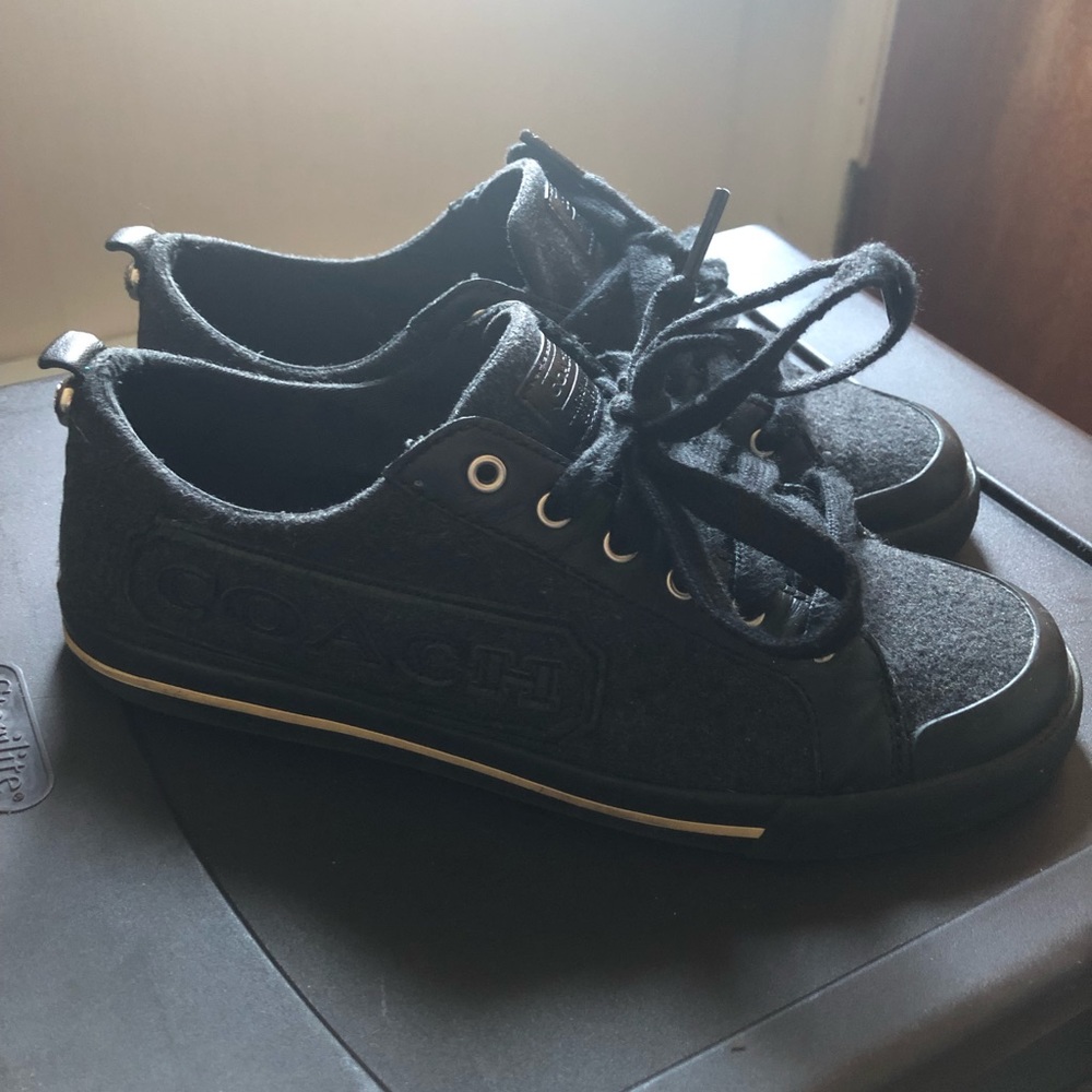 Black Coach Low top Sneakers